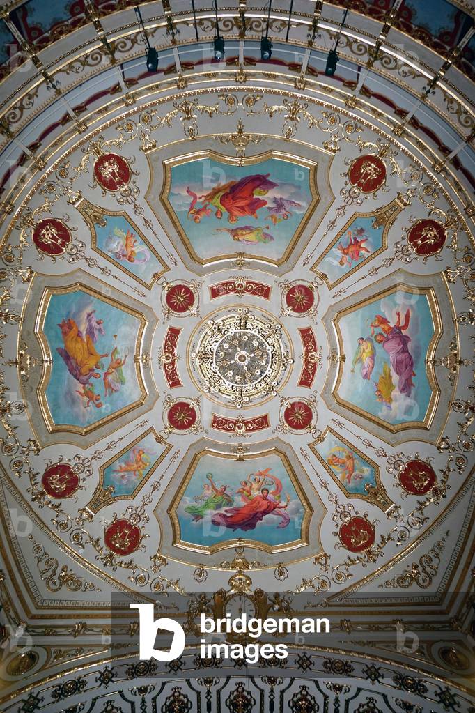 Interior of the Teatro Valli, Reggio Emilia, Emilia-Romagna, Italy (photo)