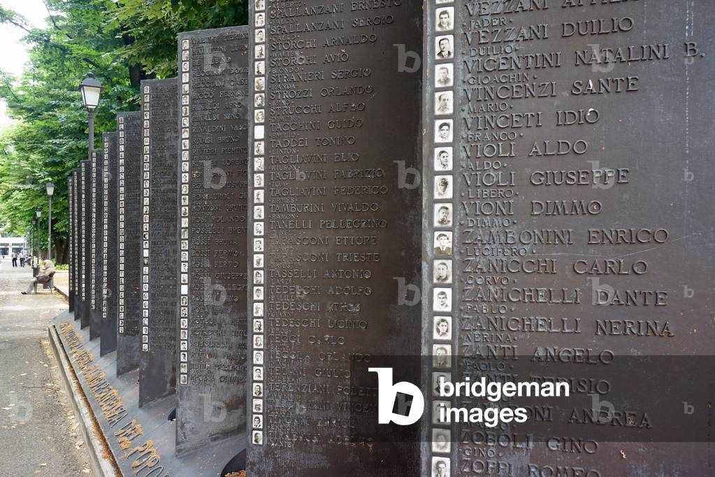 Shrine of Piazza Martiri, July 7th, Reggio Emilia, Emilia-Romagna, Italy (photo)
