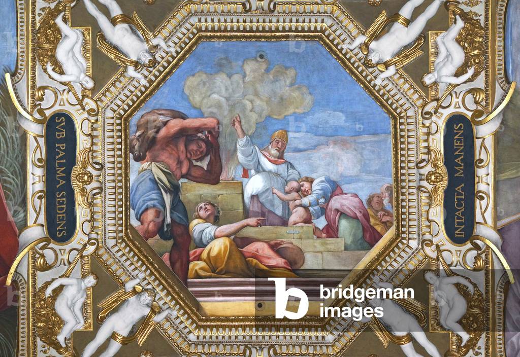 Interior of the Madonna della Ghiara, Reggio Emilia, Emilia-Romagna, Italy (photo)