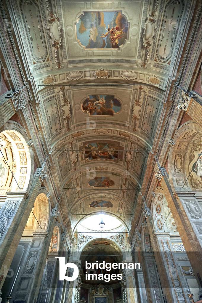 Interior of St. Peter, Reggio Emilia, Emilia-Romagna, Italy (photo)