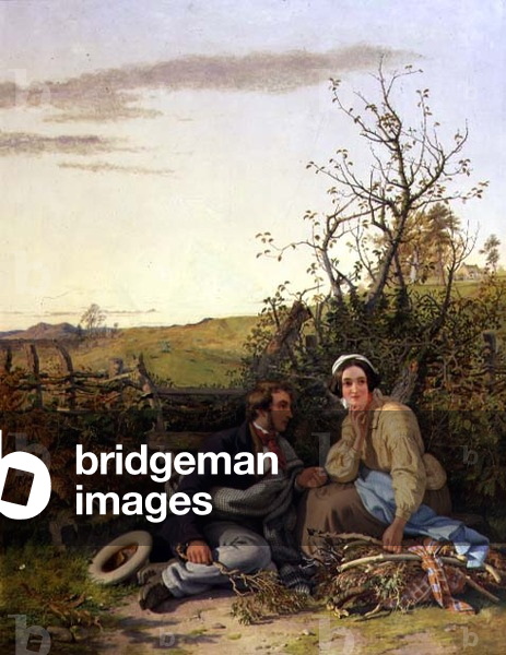 The Course of True Love Never Did Run Smooth, 1854 (Öl auf Leinwand)