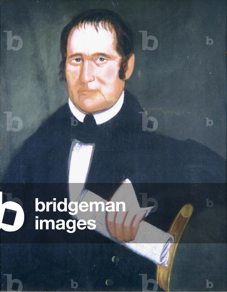 Portrait of Henry Stevens (1819-86) 1834 (oil on canvas)