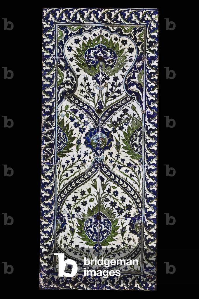 islamic art-tile panel-underglaze painted-inv.n.15905-Ottoman 16th century-IMG_4282