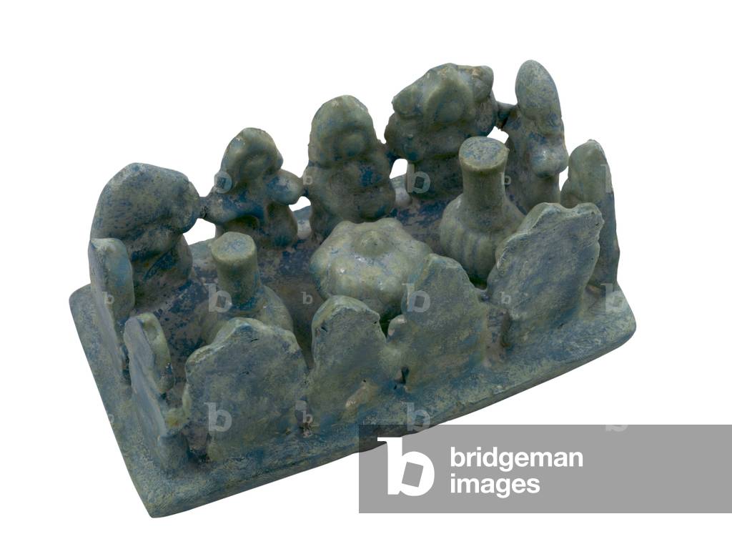 islamic art-house model-fritware monochrome turquoise glaze-inv.n.16181-Saljuq Iran 12th/13th century-MIA - 01 12 10 019
