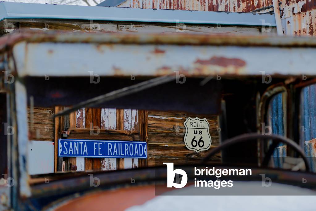 Road Signs Through the Window