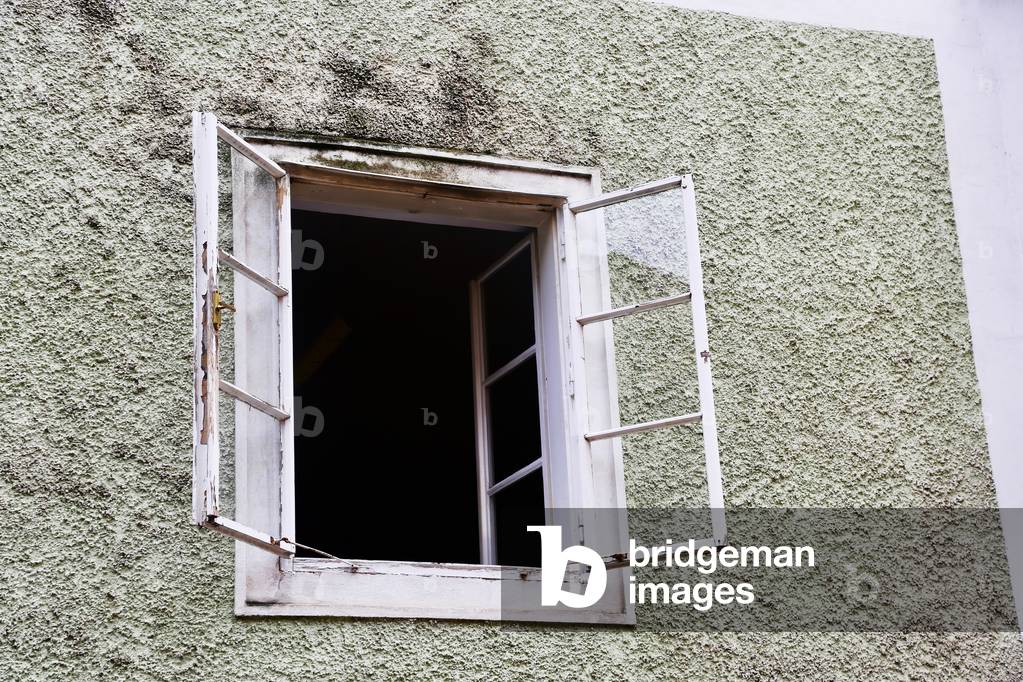 White Open Window