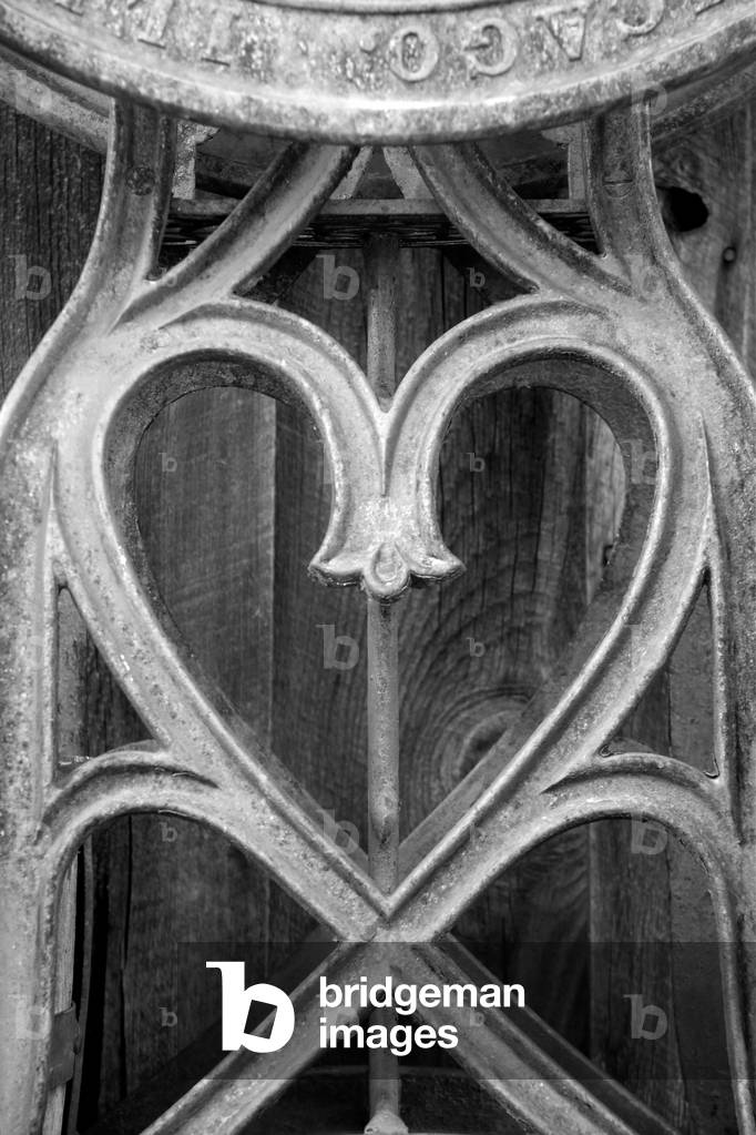 Metal Heart, 2014 (b/w photo)