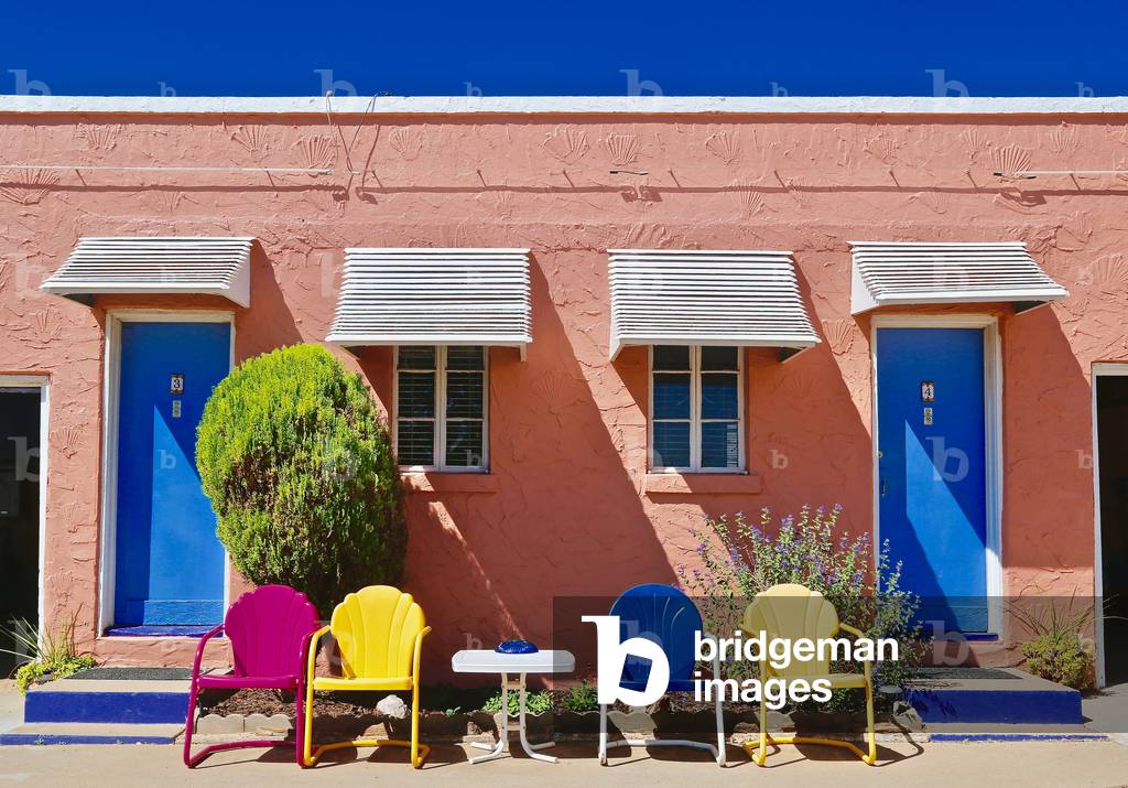 Motel Doors And Chairs, 2018 (photo)