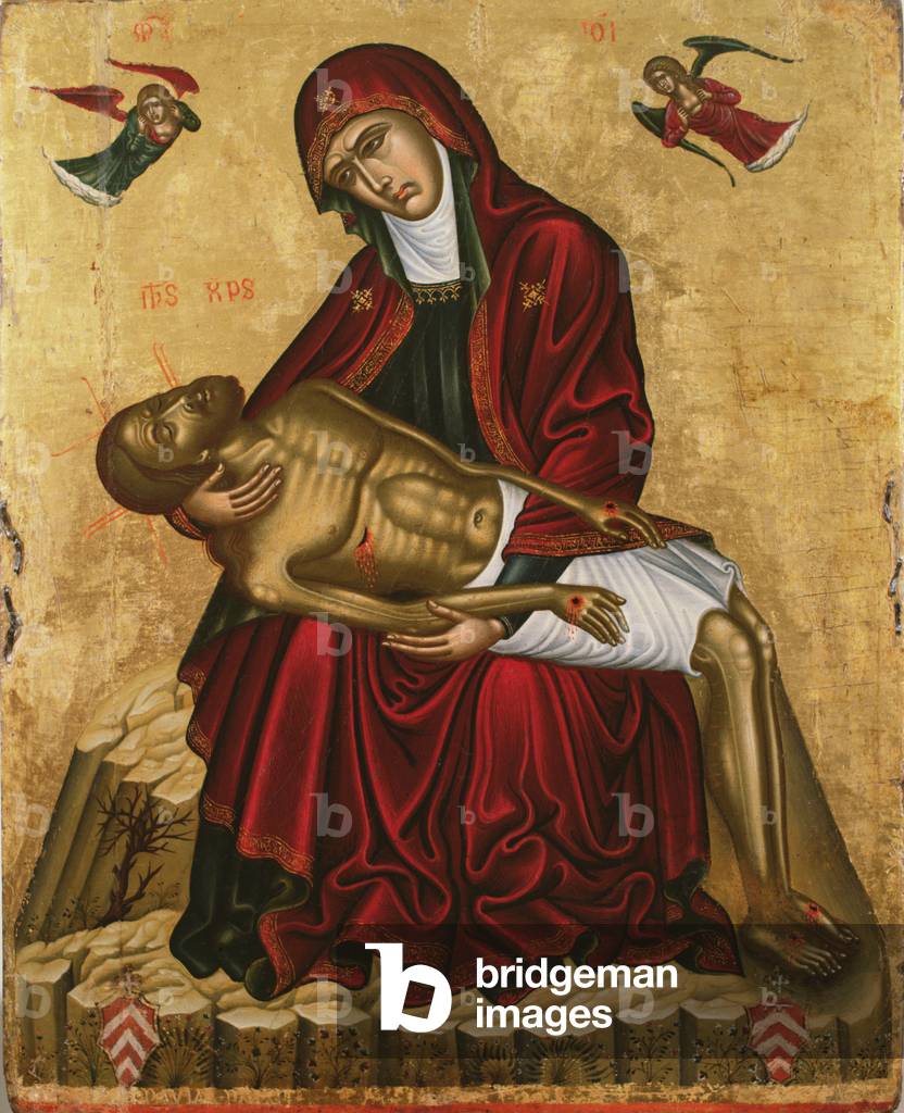Pieta (tempera on panel)