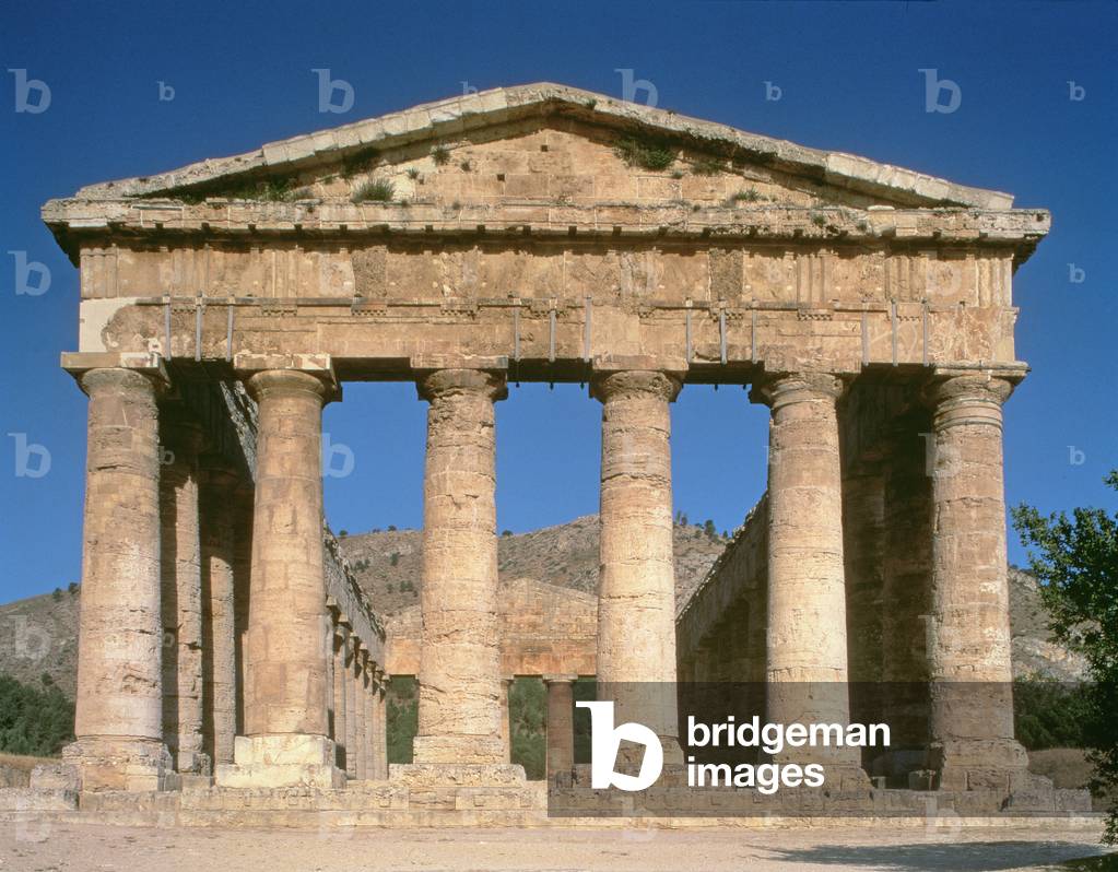 Greek Temple, c.424-416 BC (photo) (detail)