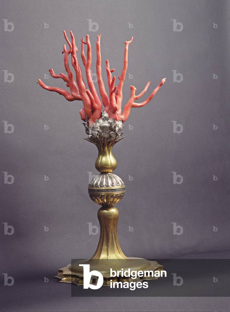 Votive Offering of Anichino Corsi (coral & gold)