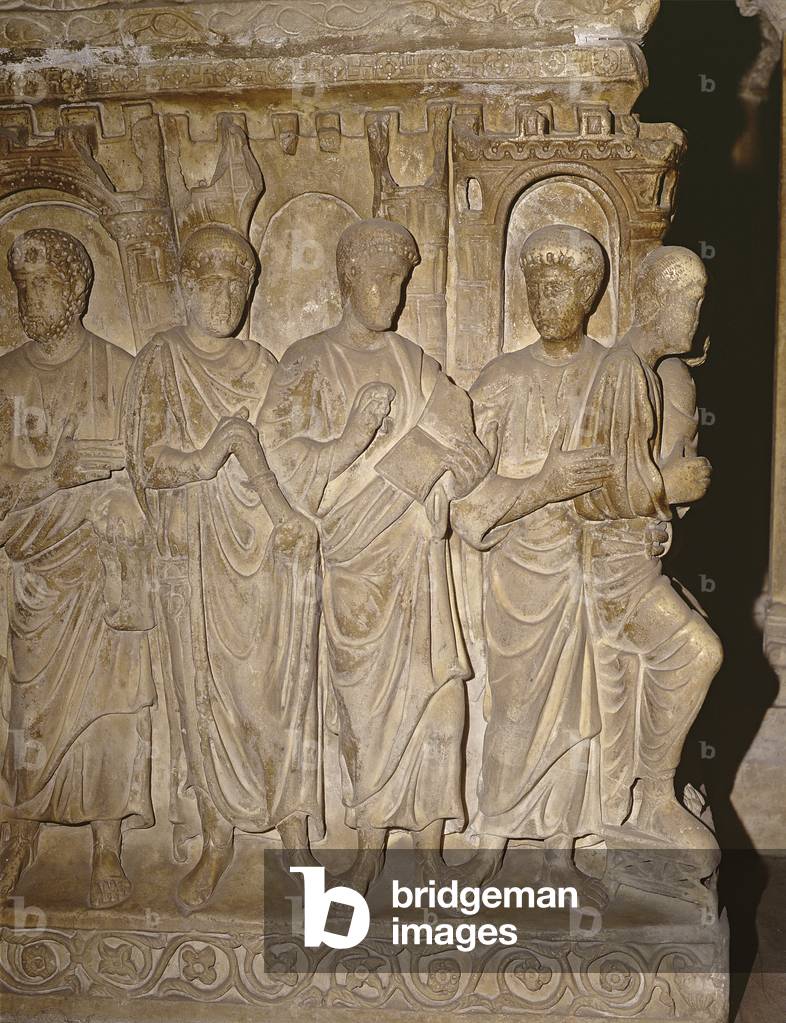 Detail of the Pulpit (marble)