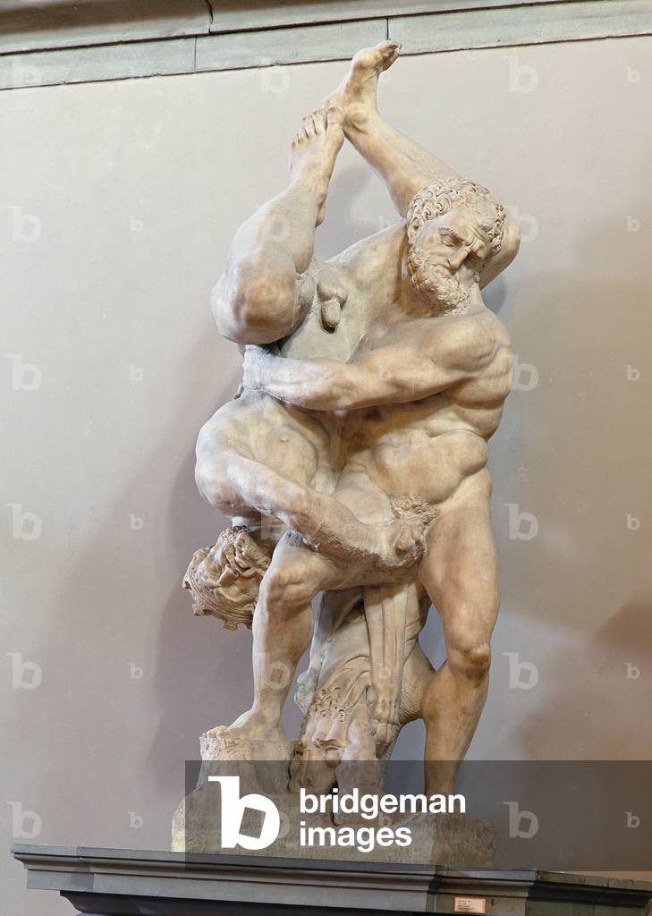 Hercules and Diomedes, c.1560 (marble)