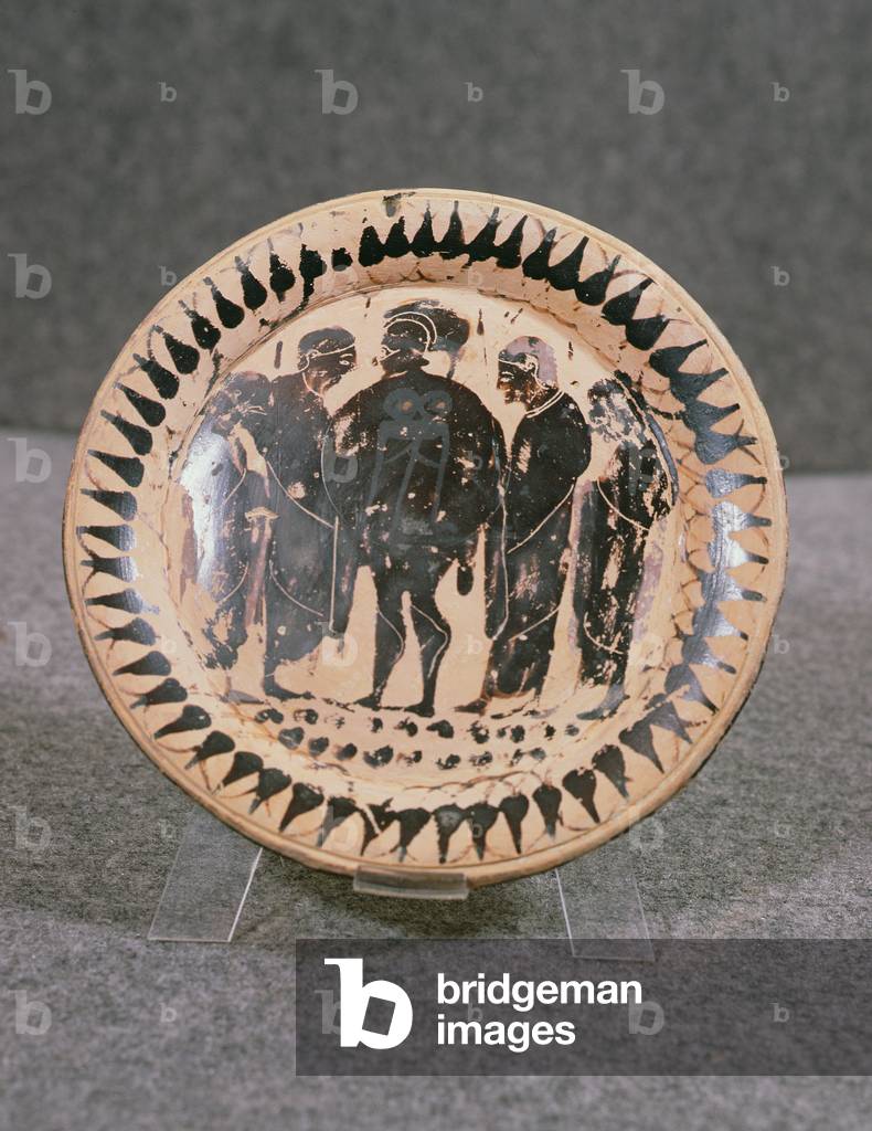 Plate, Vibo Valentia (Hipponion) (ceramic)