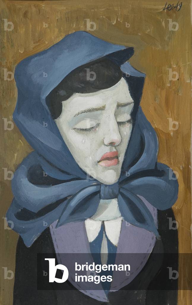 Magdalen, 1949 (oil on paper)