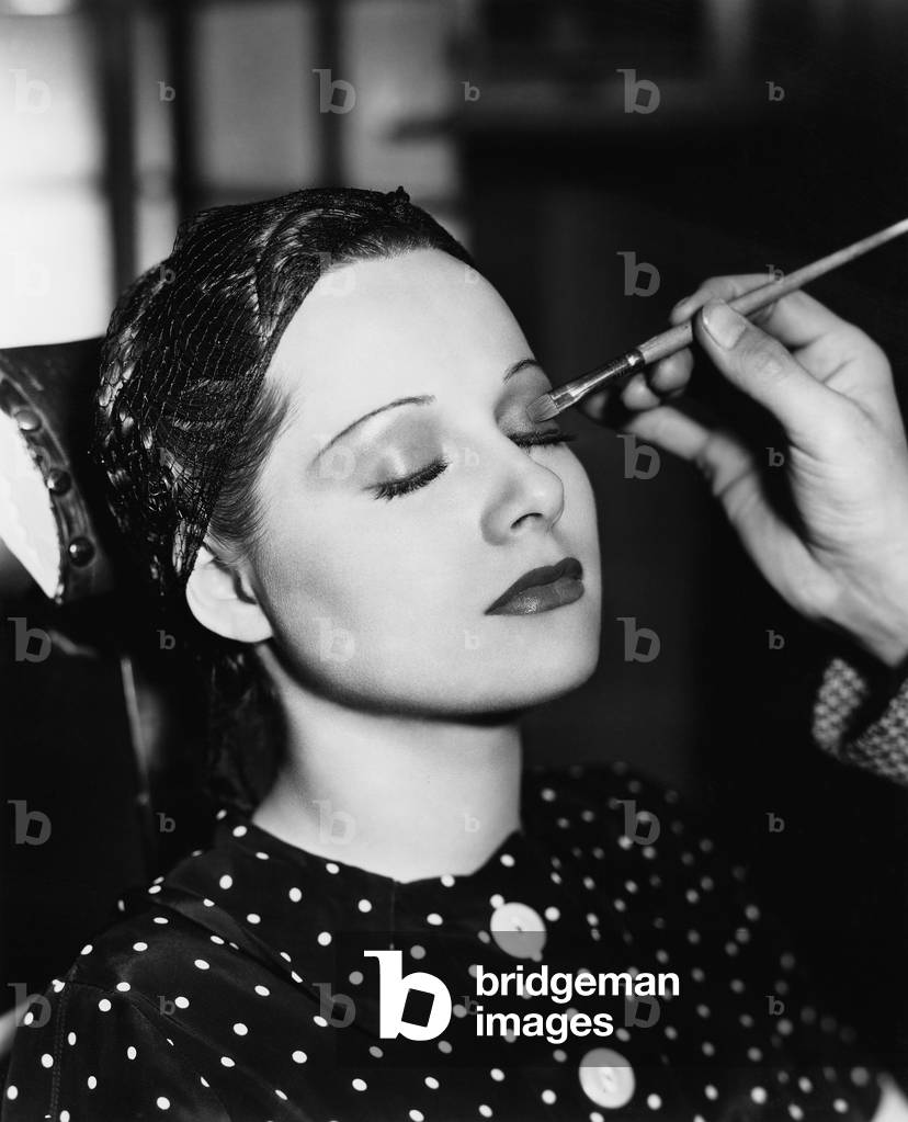 Young Woman Having Make up Done