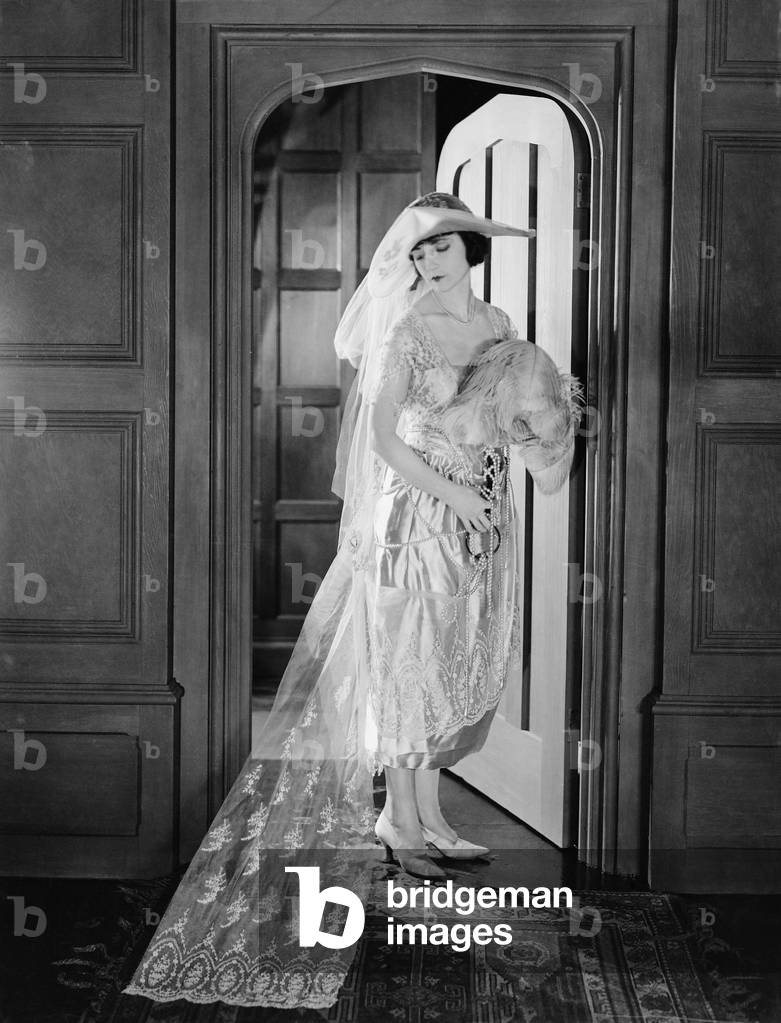 Portrait of Bride in Doorway
