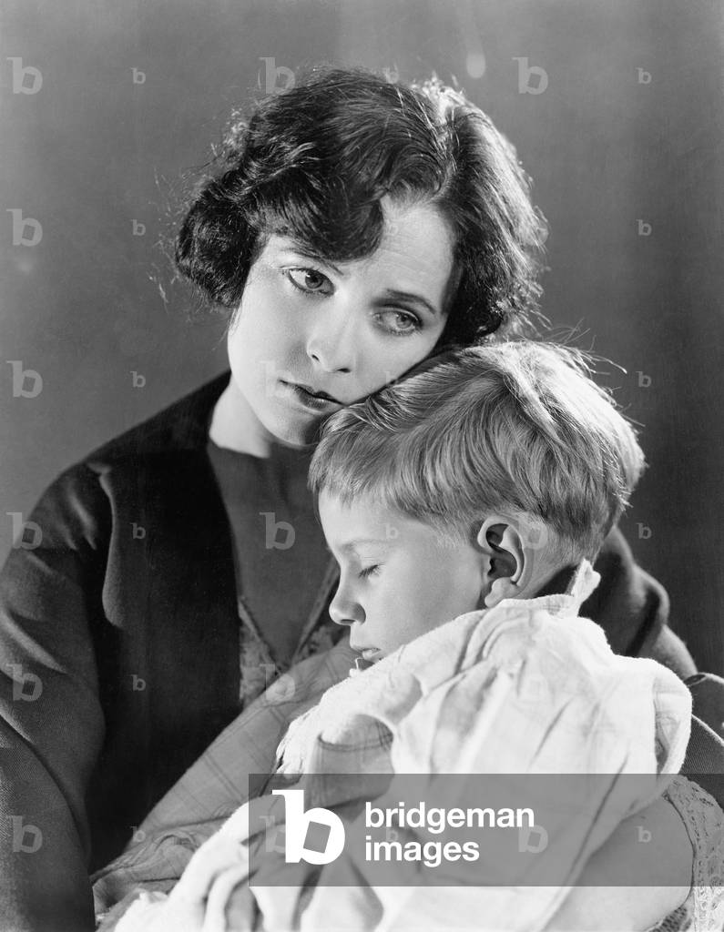 Mother Holding her Sleeping Son