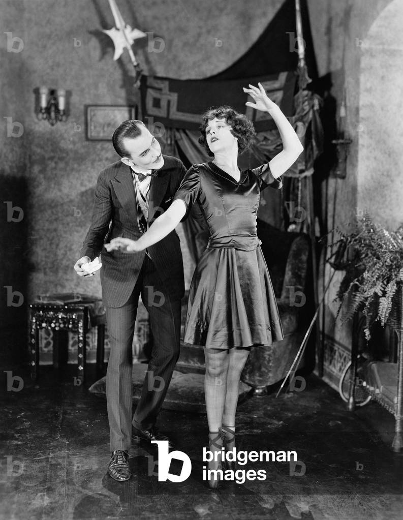 Man with Ballerina En Pointe