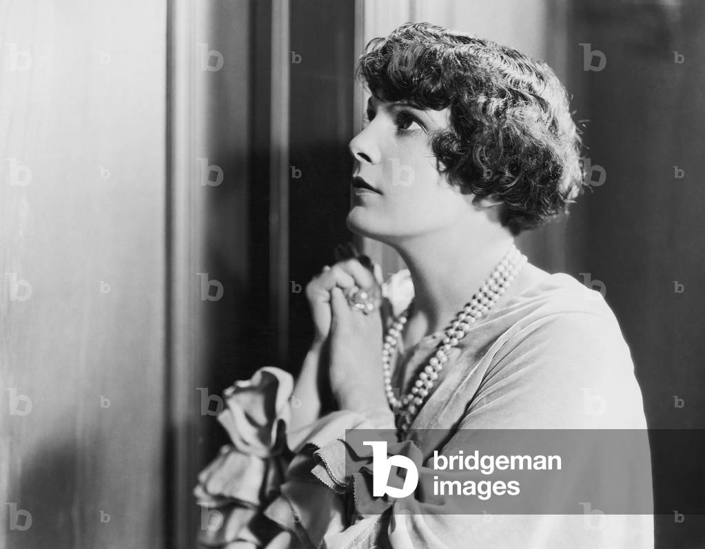 Portrait of Hopeful Woman