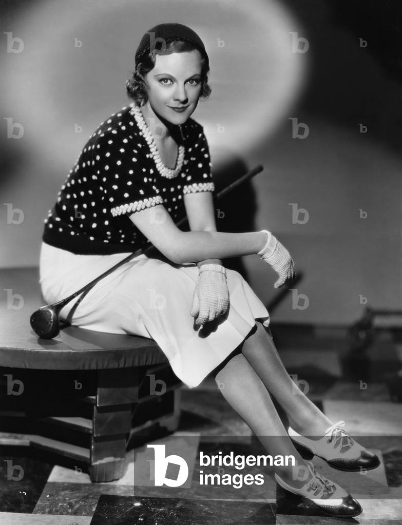 Portrait of Female Golfer