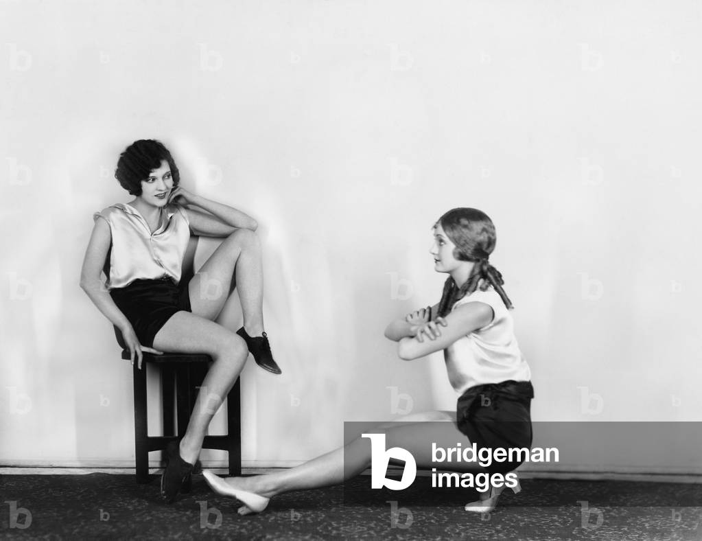 Women Stretching