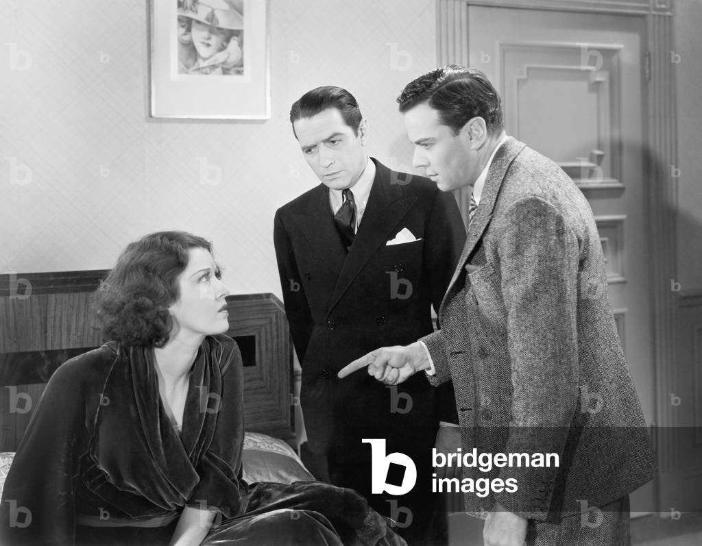 Men Accusing a Young Woman