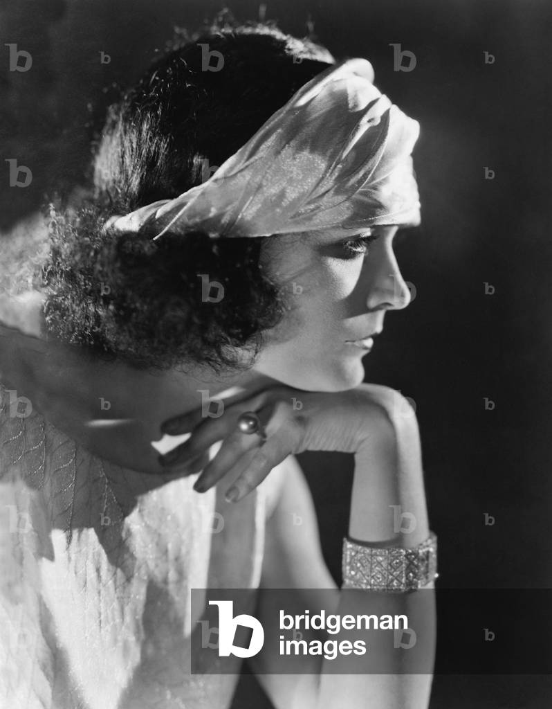 Portrait of Serious Woman