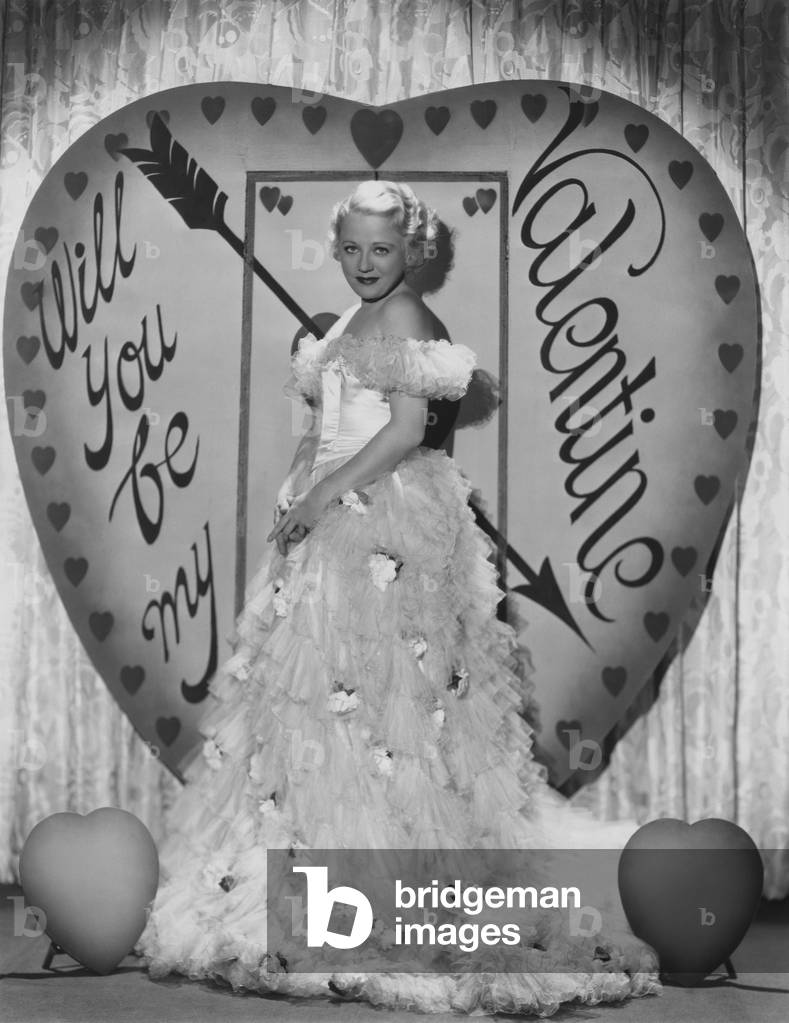 Will you be my valentine? (b/w photo)