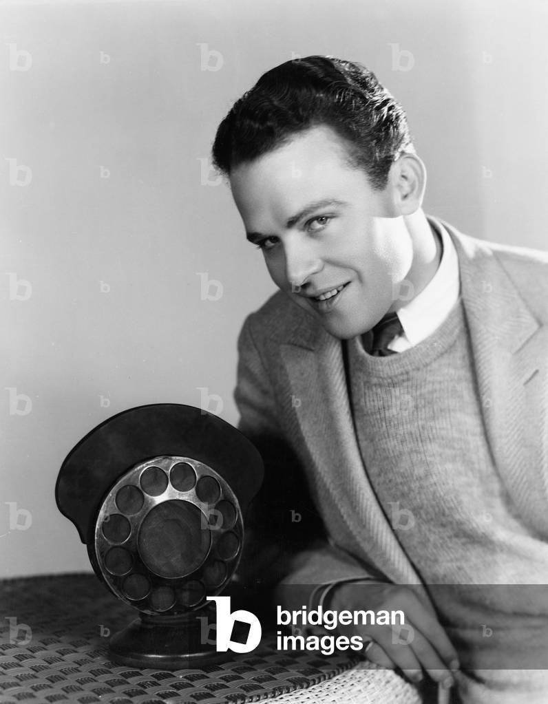 Portrait of Man with Radio Microphone