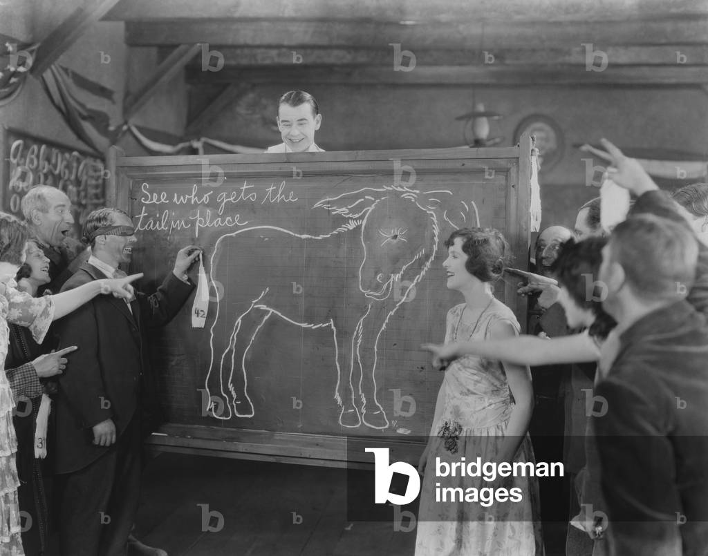 Pin the tail on the donkey