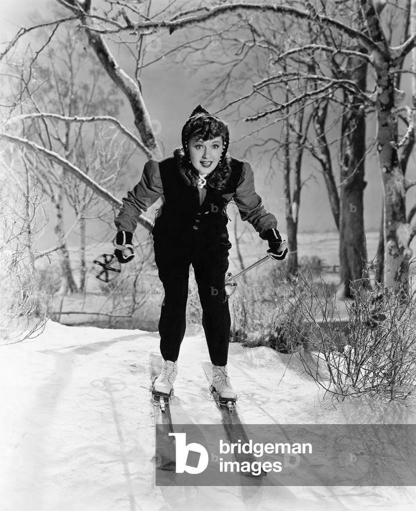 Portrait of Female Skier