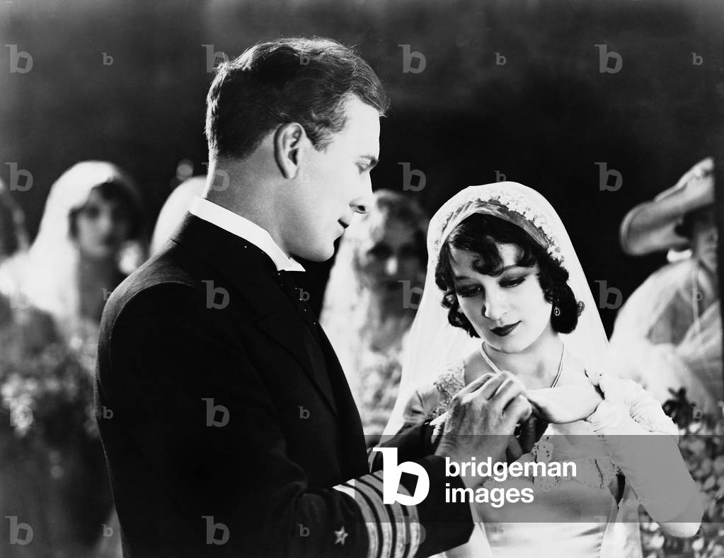 Closeup of Couple Getting Married