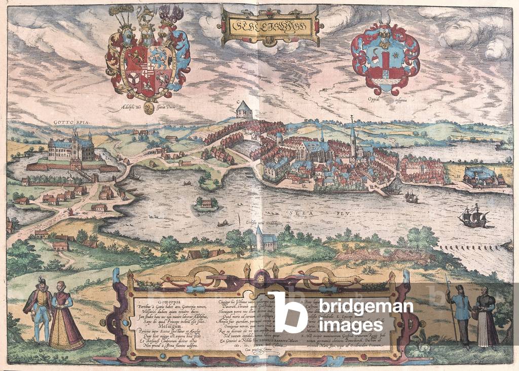 Northern Germany - in 'Civitates Orbis Terrarum' by Georg Braun, Cologne 1617