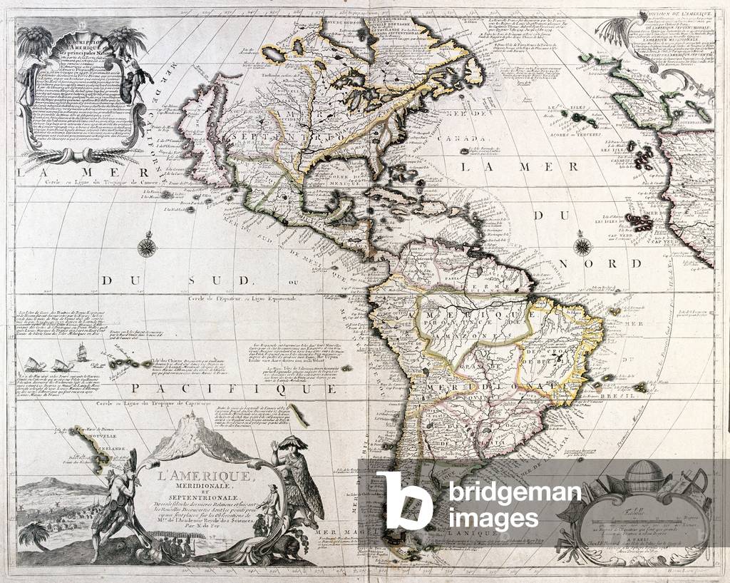 South and north America - by A