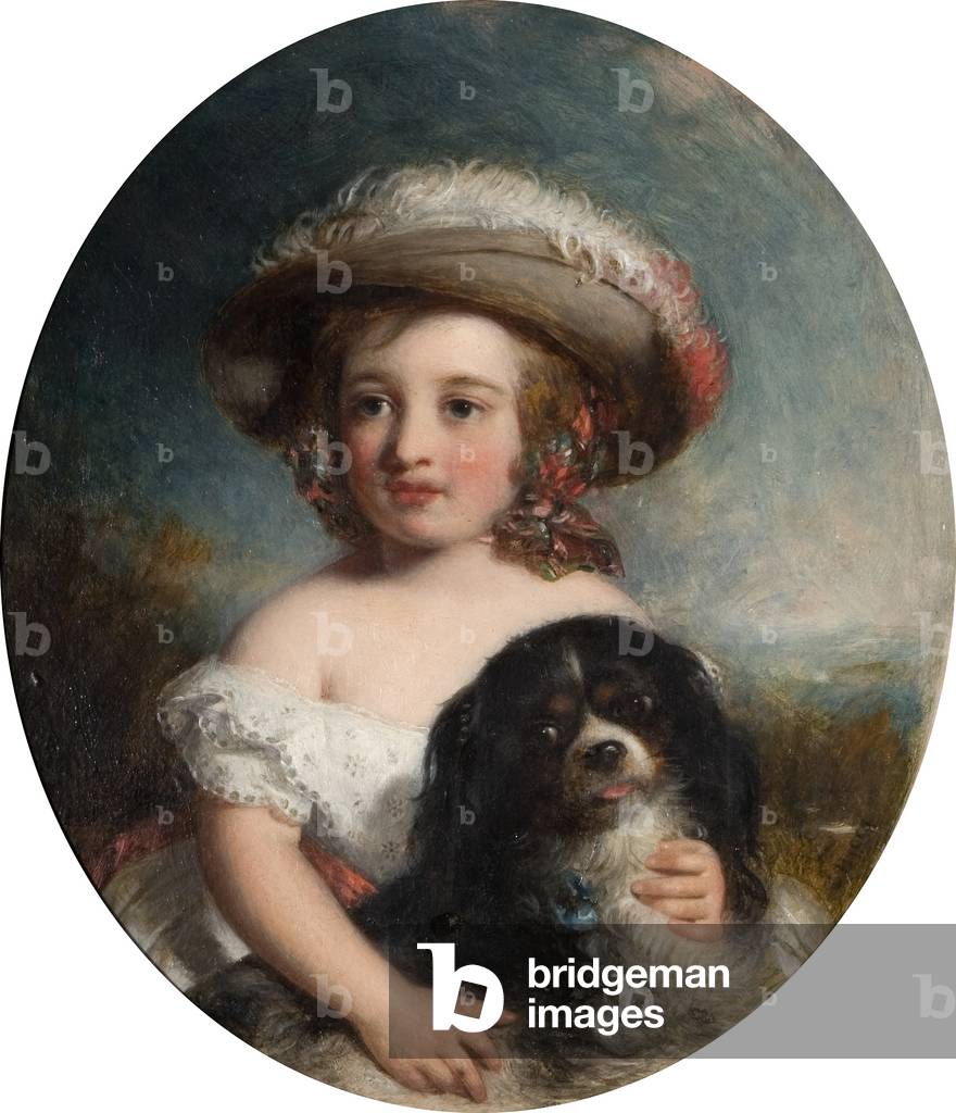 Love Me, Love My Dog, 1853 (Öl auf Karton)