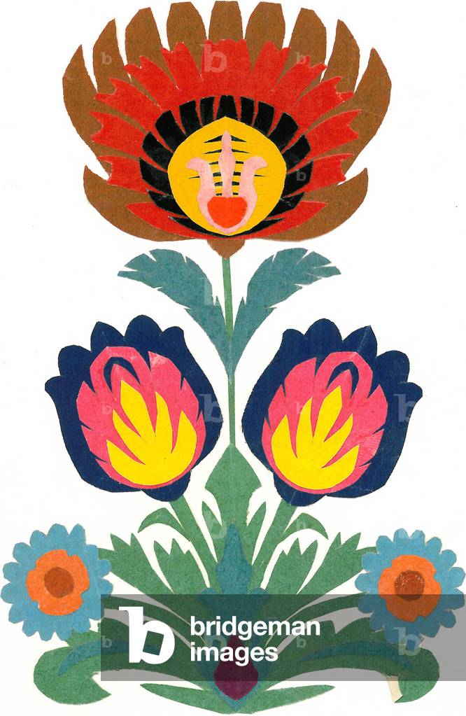 Traditional Cut Paper - Flowers (paper)