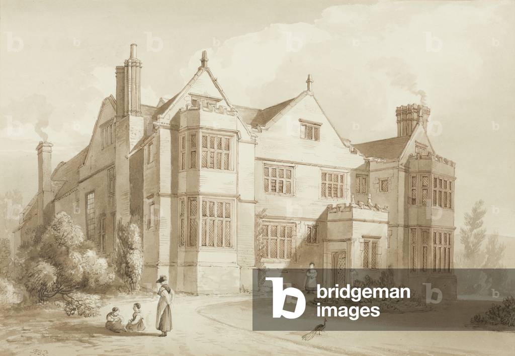 Whitten Court, near Ludlow (pen & ink on paper)