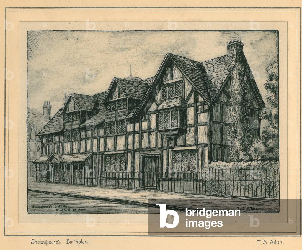 Shakespeare's Birthplace (engraving)