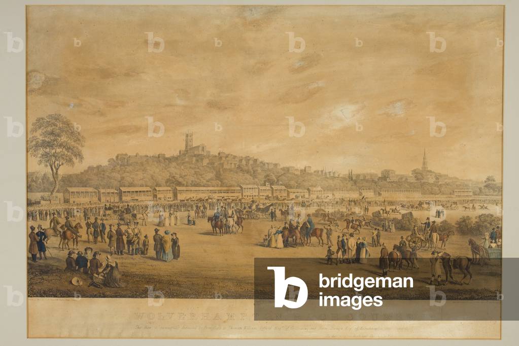 Wolverhampton Rennbahn (Farbe litho)
