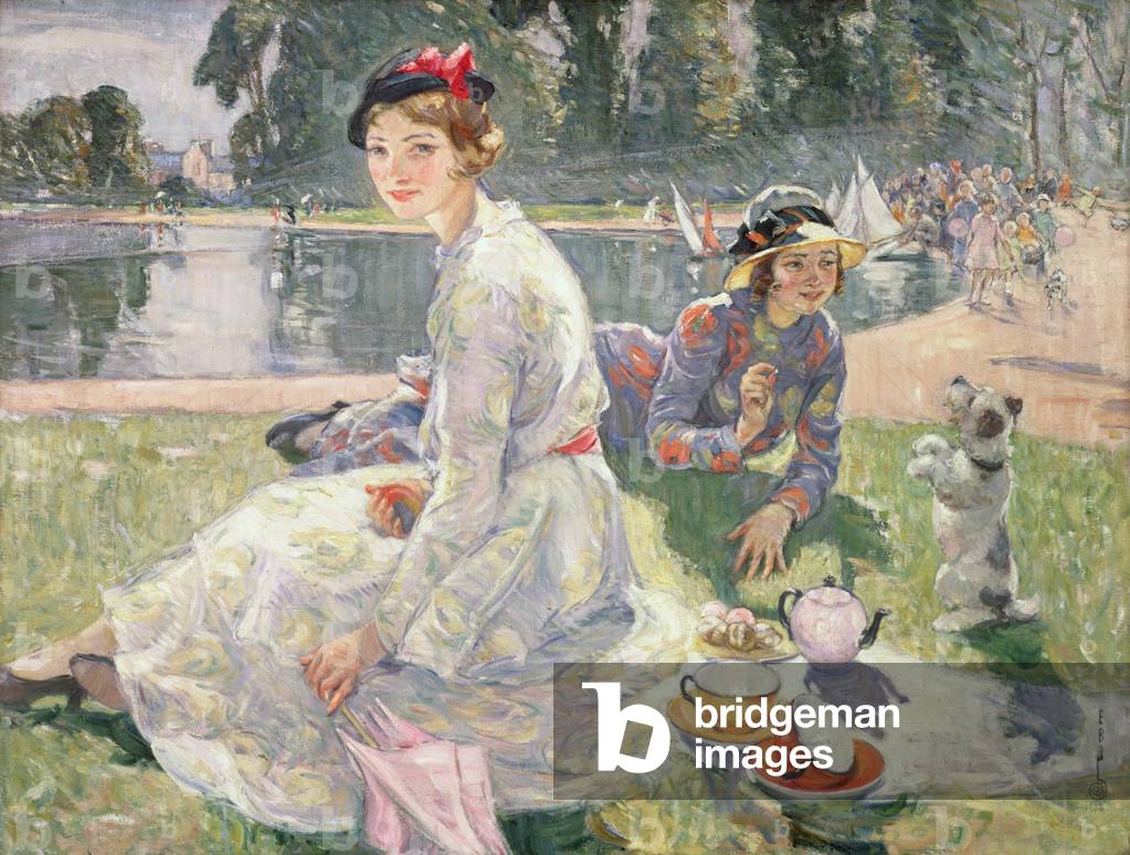 Der runde Teich, Kensington Gardens, 1934