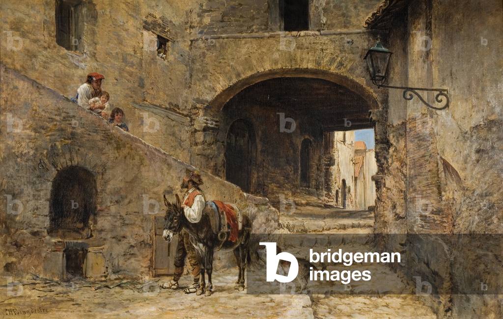 Anticoli Corrado sui Monti Sabine, 1883 (olio su tela)