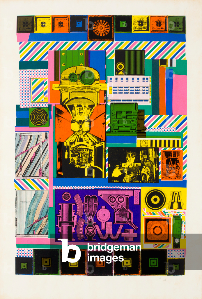 Mutmaßungen zur Identität (Siebdruck)