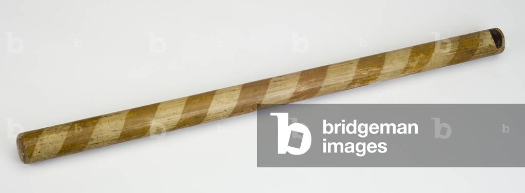 Baton for the 'Giuoco del Ponte' (wood & paint)