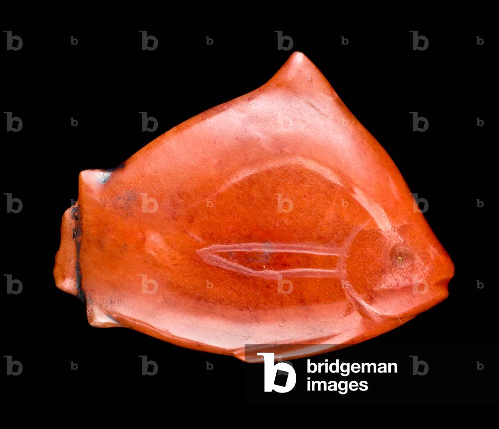 Fish amulet (carnelian)