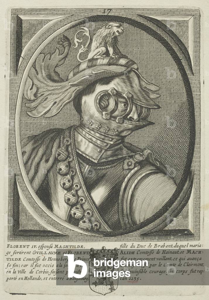 Floris IV, Count of Holland (engraving)