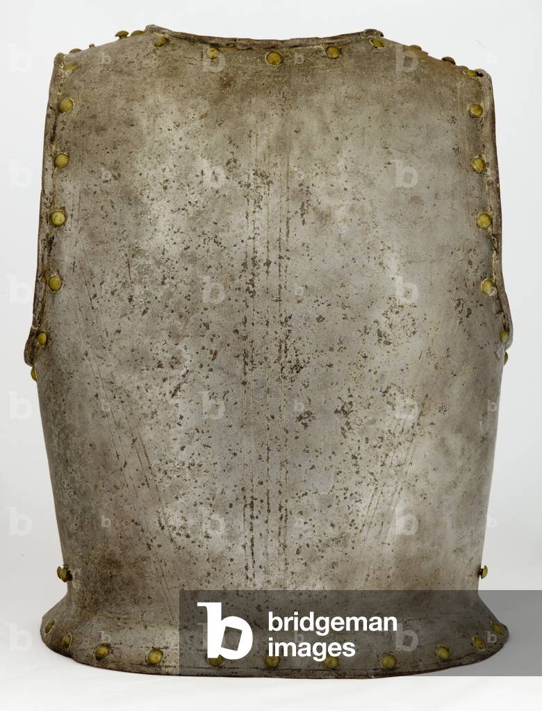 Backplate, c.1650-1700 (steel & brass)