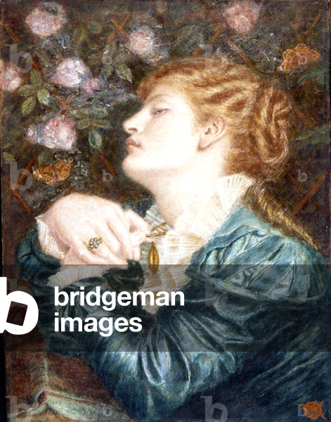 Lily and Rose (w/c with gouache & gum arabic on paper)