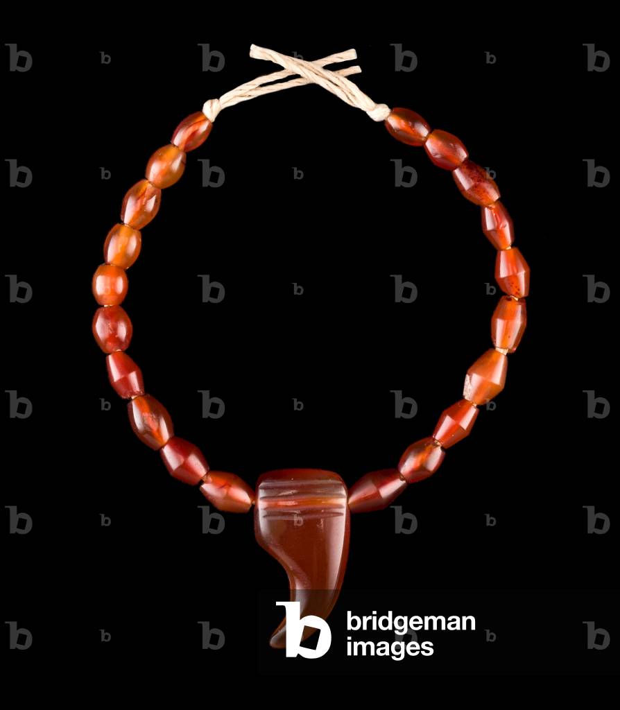Claw anklet (carnelian)