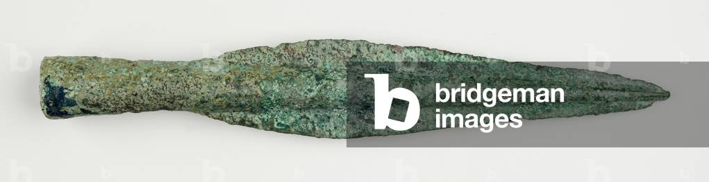 Spearhead, 1050-600 BCE (bronze)